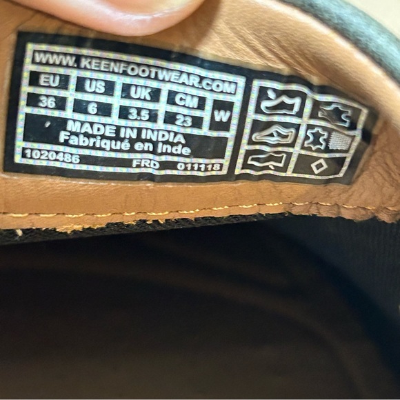 Keen Women’s Slip On Clogs Size 6 Round Toe Castor Grey Raven Gray - Picture 11 of 13